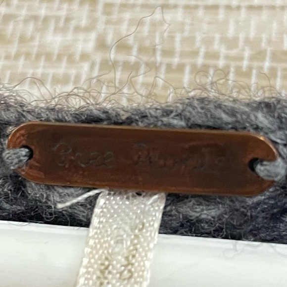 Free people Gray Patterned Women's Sweater - Picture 2 of 7